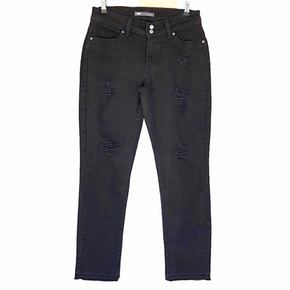 Levi’s 529 Curvy Skinny Leg Distressed Ripped Raw Hem Lack‎ Wash Jeans W31 L32